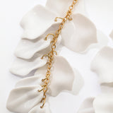 OFELIA – Pendientes de Gotas de Pétalos de Orquídea