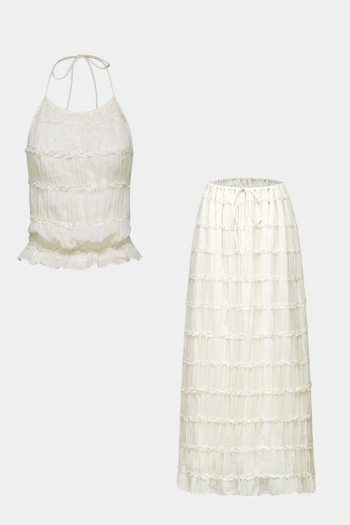 EUGENIE – Conjunto Top Plisado
