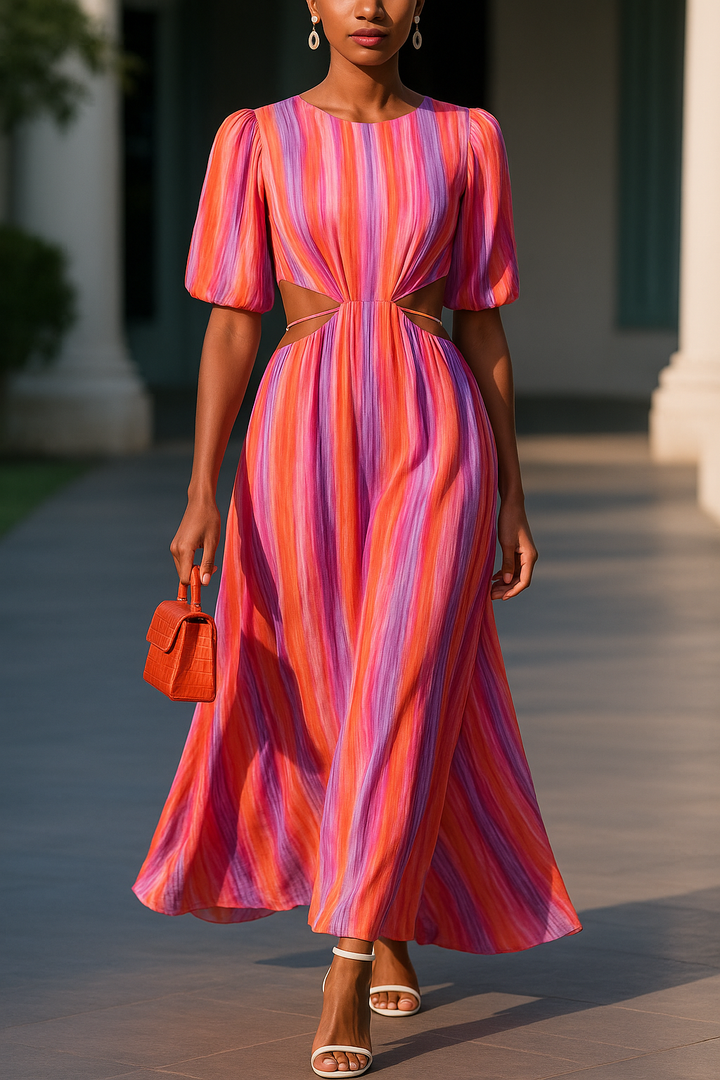 PALOMA – Vestido midi con aberturas