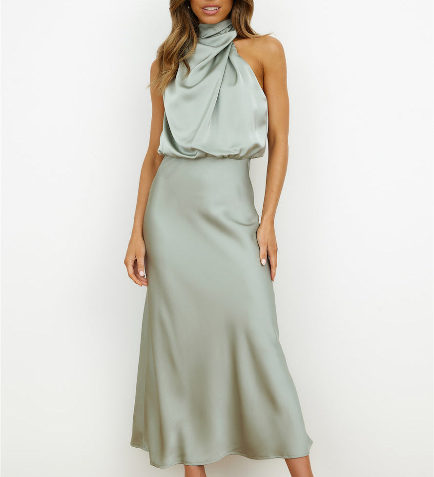 MARIANA – Vestido con escote americano