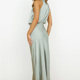 MARIANA – Vestido con escote americano