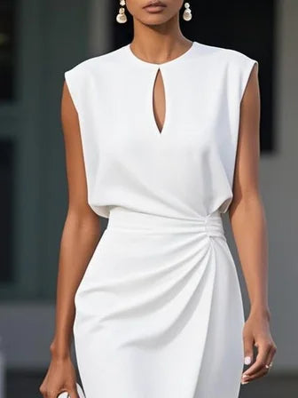 ALESSIA – Vestido midi de diseño