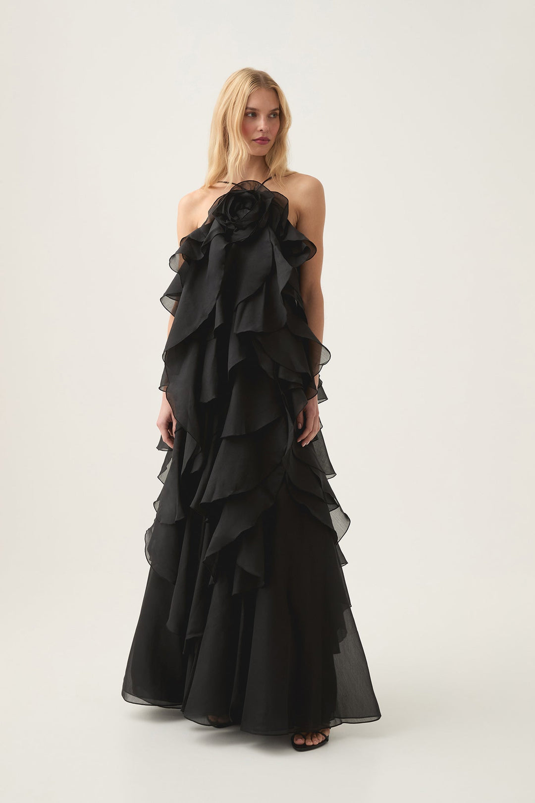 LIVORA – Maxi vestido de diseño