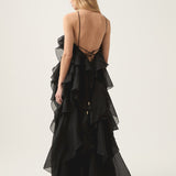 LIVORA – Maxi vestido de diseño