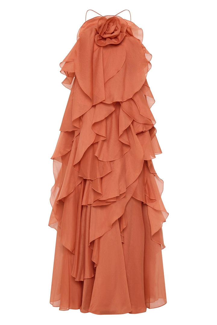 LIVORA – Maxi vestido de diseño