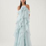 LIVORA – Maxi vestido de diseño