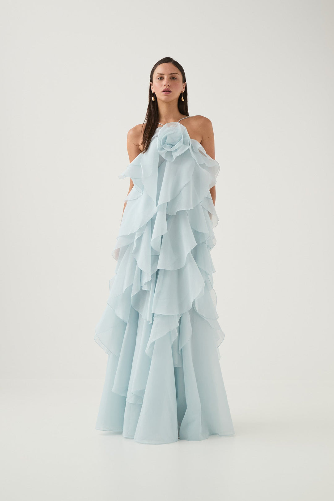 LIVORA – Maxi vestido de diseño