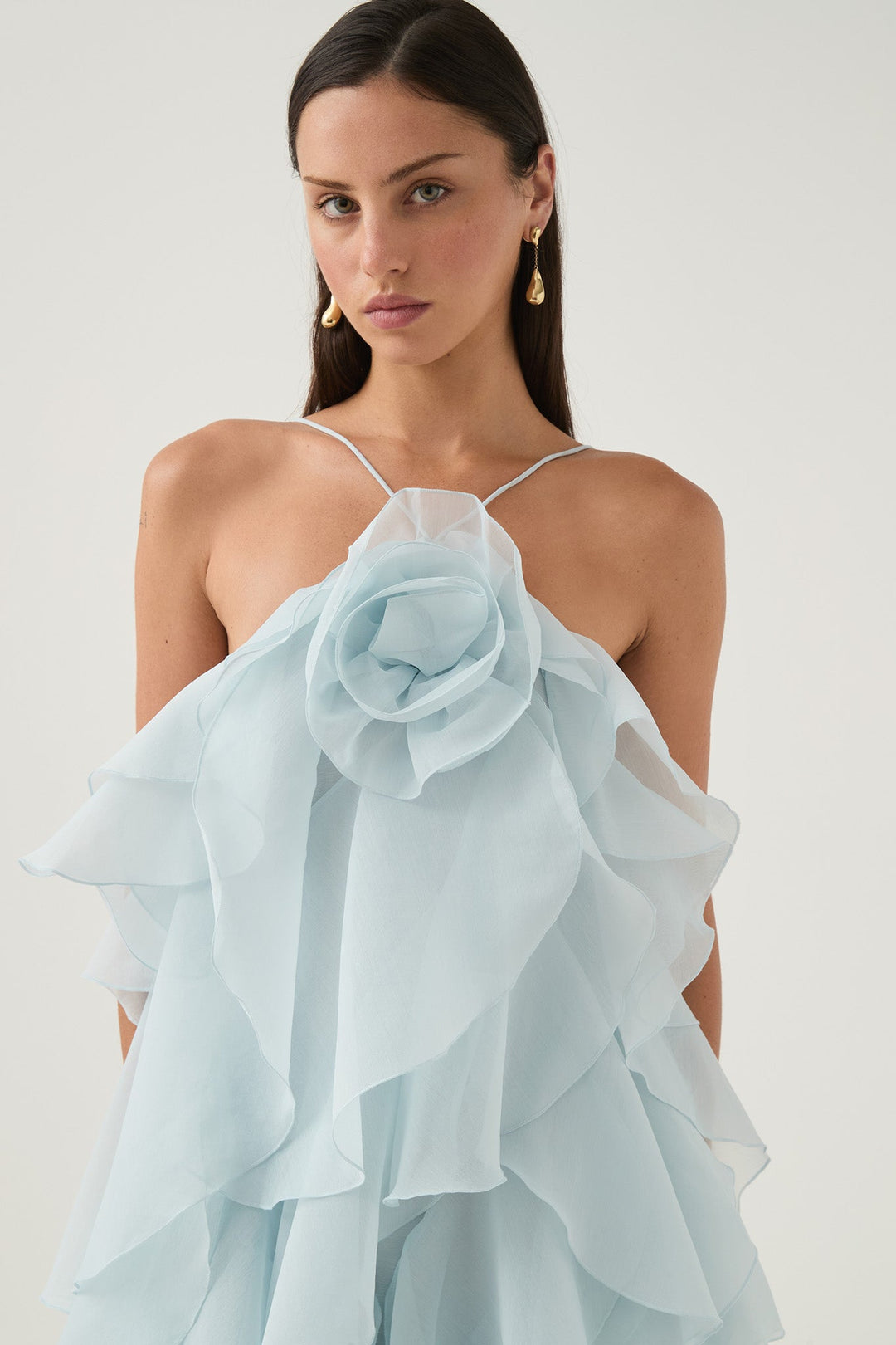 LIVORA – Maxi vestido de diseño