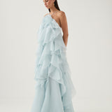 LIVORA – Maxi vestido de diseño