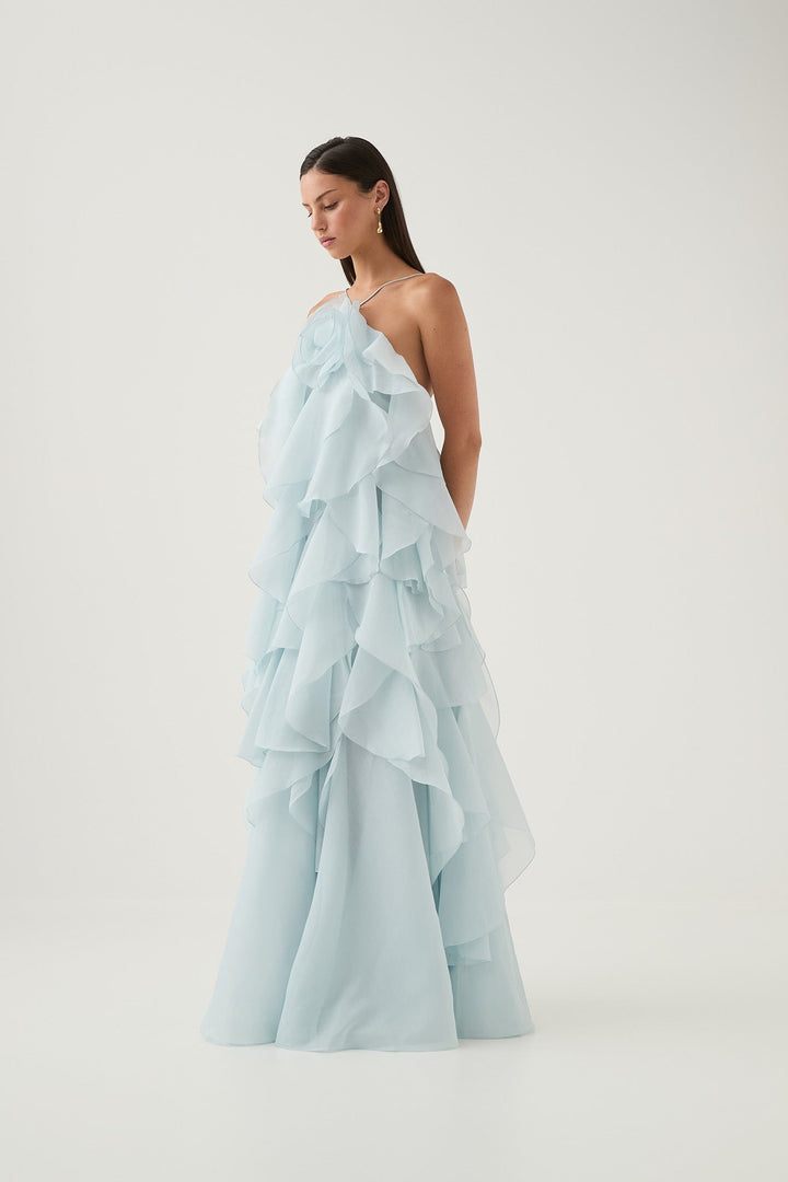 LIVORA – Maxi vestido de diseño