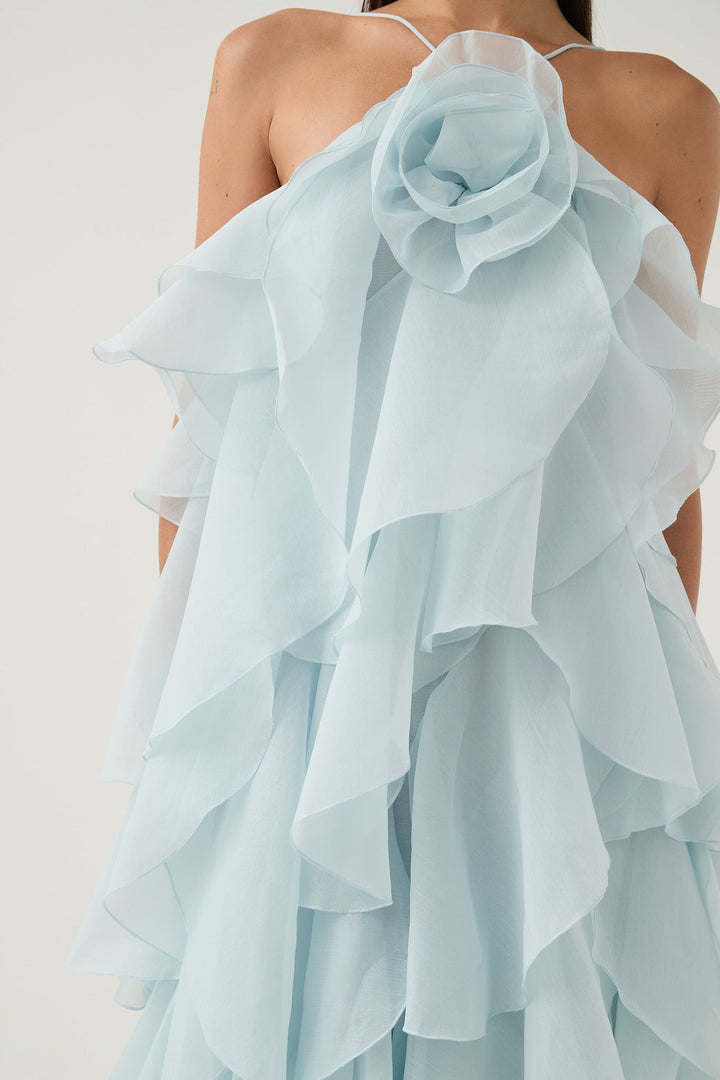 LIVORA – Maxi vestido de diseño
