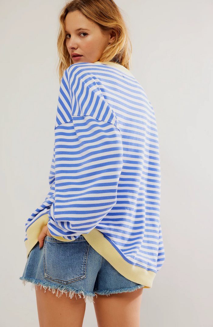 LADY – Jersey oversize de rayas