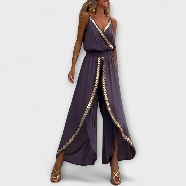 MALVINA – Mono con Escote en V