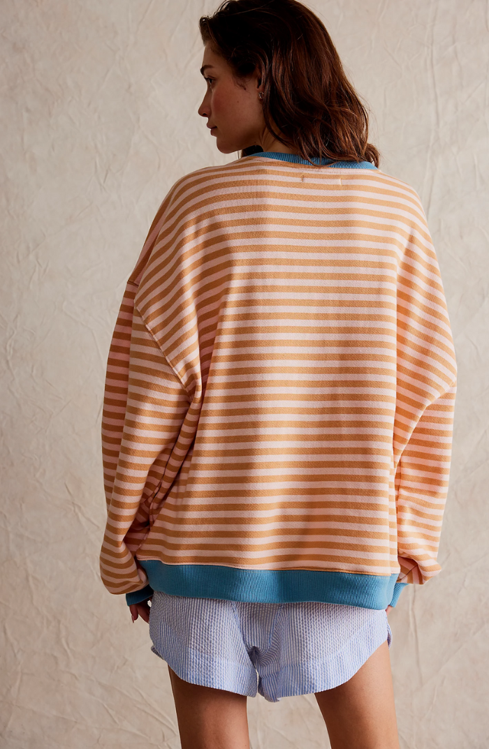 LADY – Jersey oversize de rayas