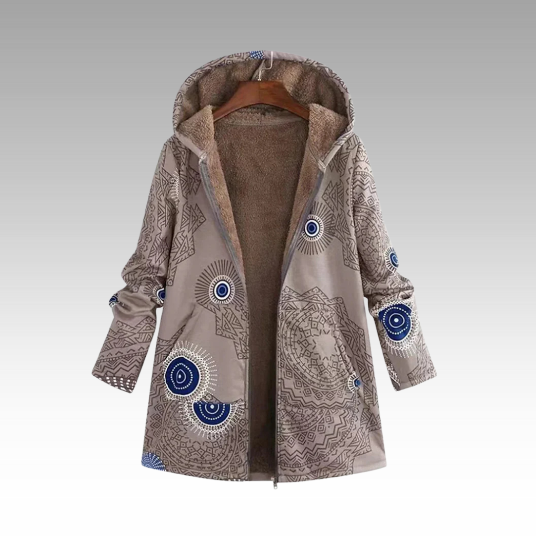 COZEVA – Chaqueta con Capucha Cálida y Suave