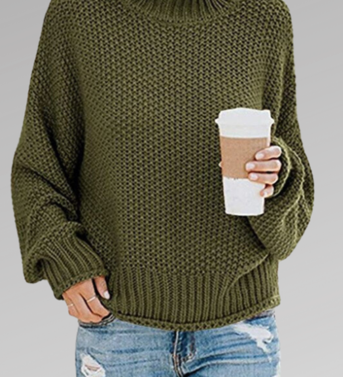 MOLLY – Jersey de punto grueso con corte relajado