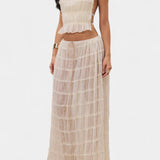 EUGENIE – Conjunto Top Plisado