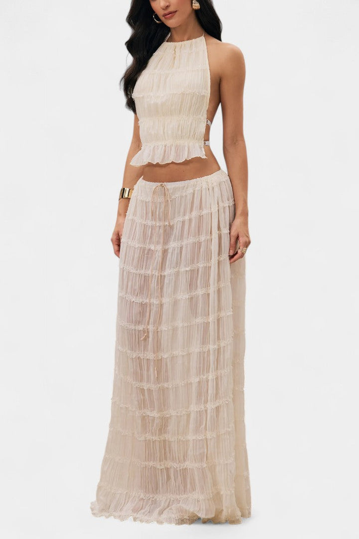 EUGENIE – Conjunto Top Plisado