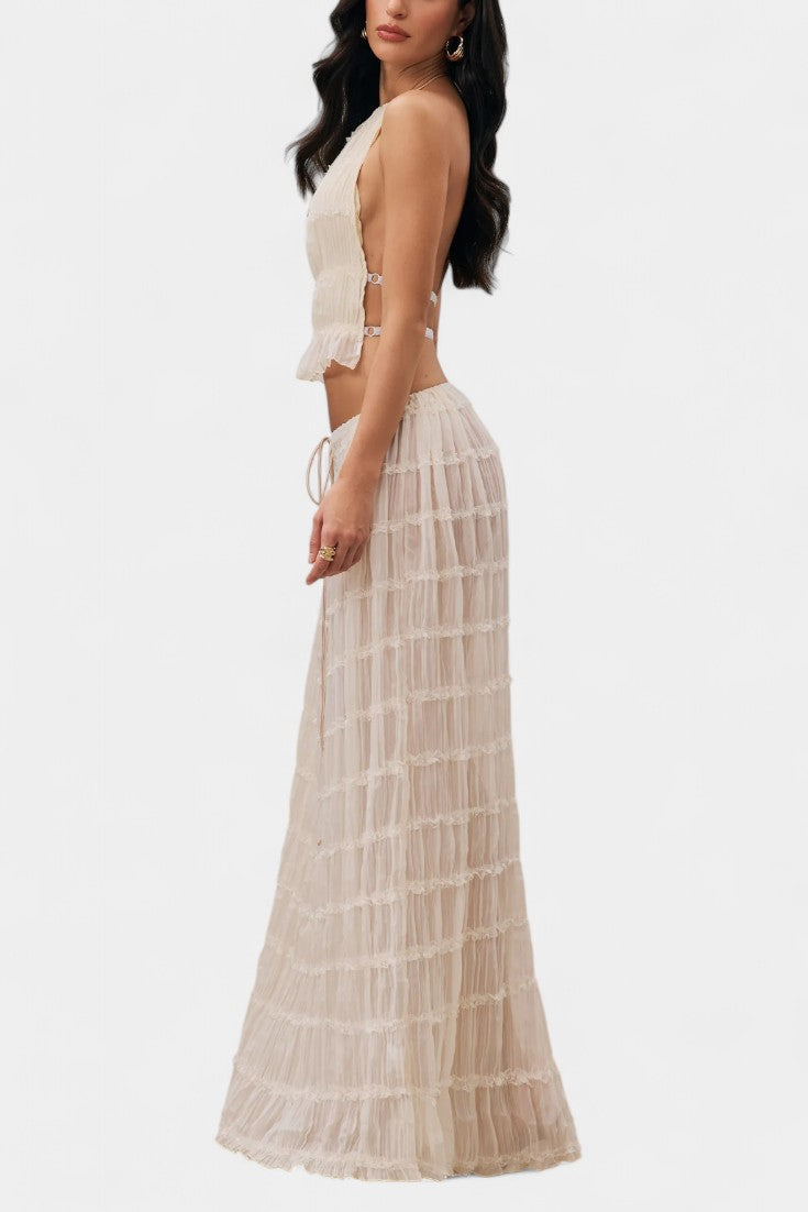 EUGENIE – Conjunto Top Plisado