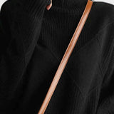 JASMINE – Jersey de Cuello Alto de Cachemira