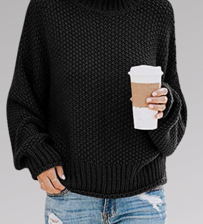 MOLLY – Jersey de punto grueso con corte relajado