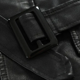 ALBERTO – Chaqueta motera larga de cuero