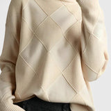 JASMINE – Jersey de Cuello Alto de Cachemira