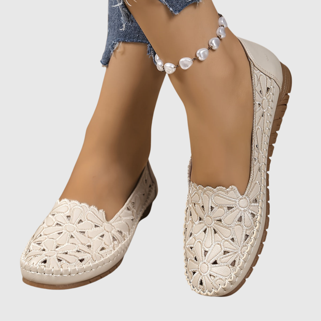 ANNETTE – Zapatos ortopédicos modernos con diseño recortado y elegante