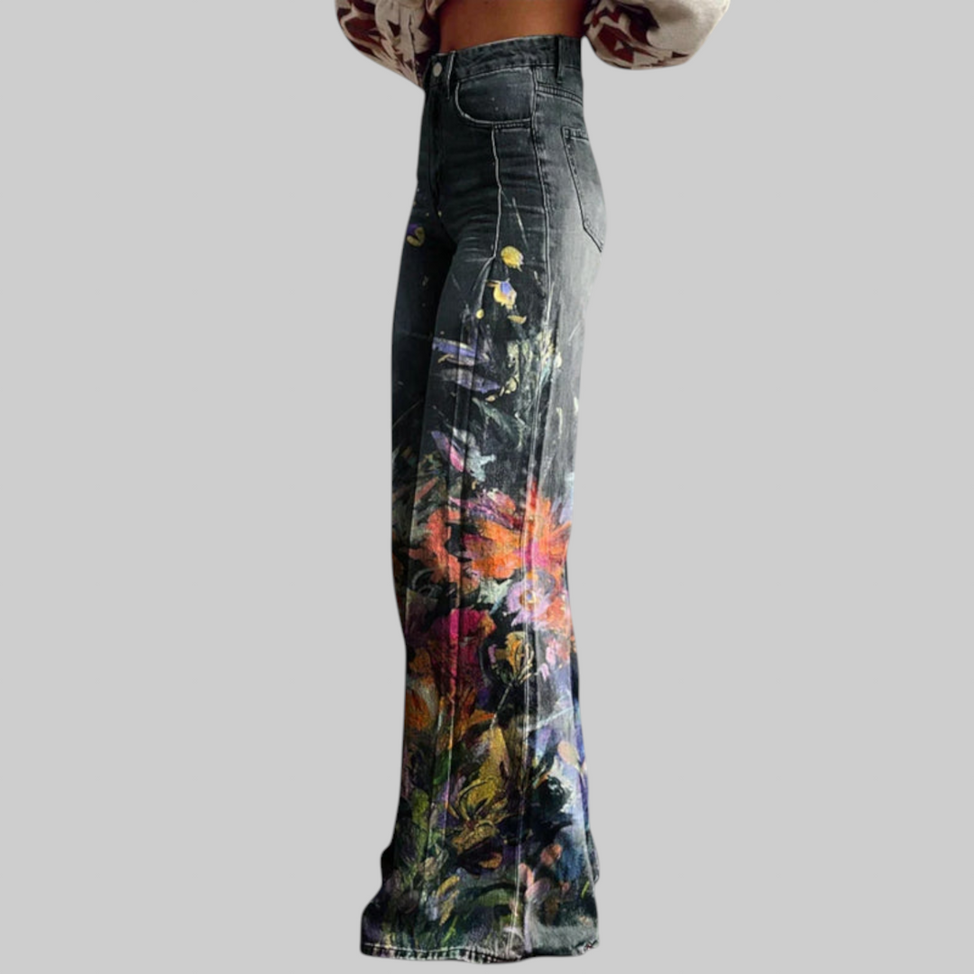 MALVINA – Jeans de Pierna Ancha