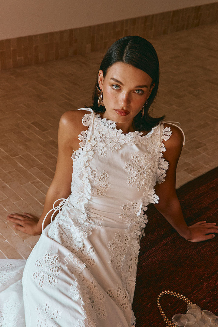 LORENA – Vestido estampado de diseño