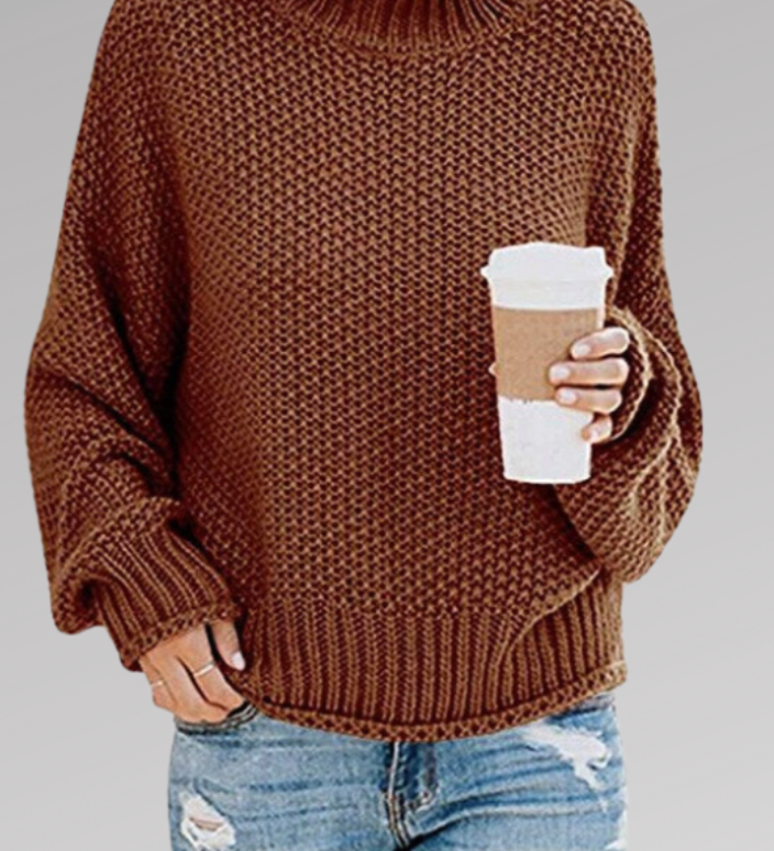 MOLLY – Jersey de punto grueso con corte relajado