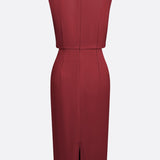 ALESSIA – Vestido midi de diseño