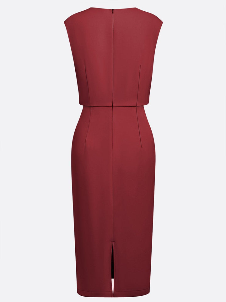 ALESSIA – Vestido midi de diseño