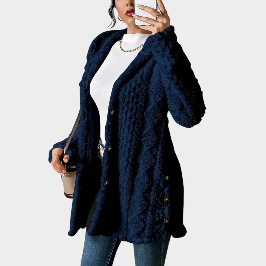 C&G – Cárdigan Acolchado con Capucha