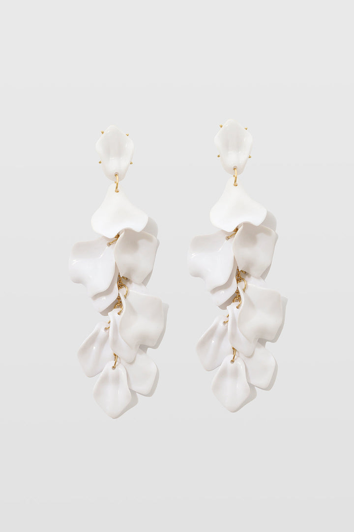 OFELIA – Pendientes de Gotas de Pétalos de Orquídea