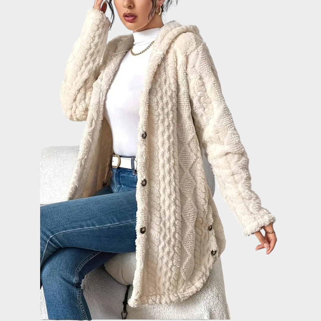 C&G – Cárdigan Acolchado con Capucha