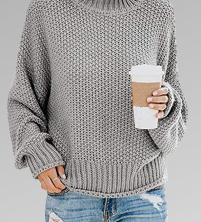 MOLLY – Jersey de punto grueso con corte relajado