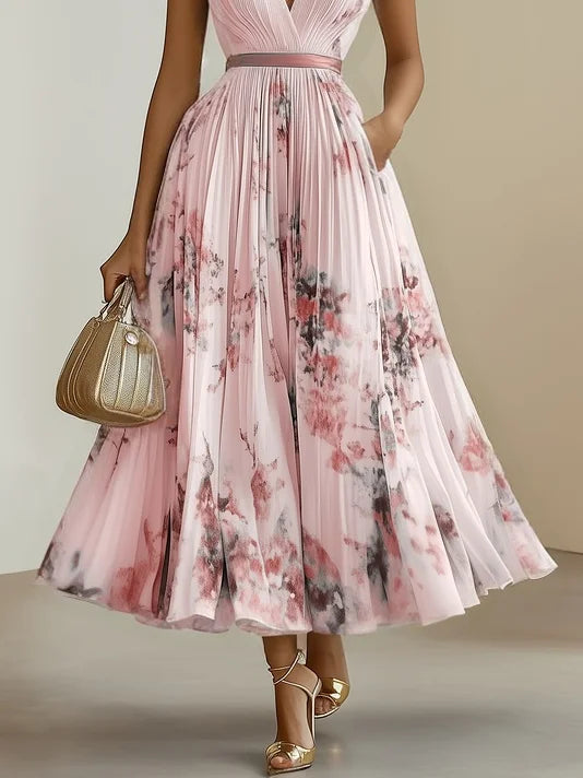 ISABEL – Vestido estampado elegante