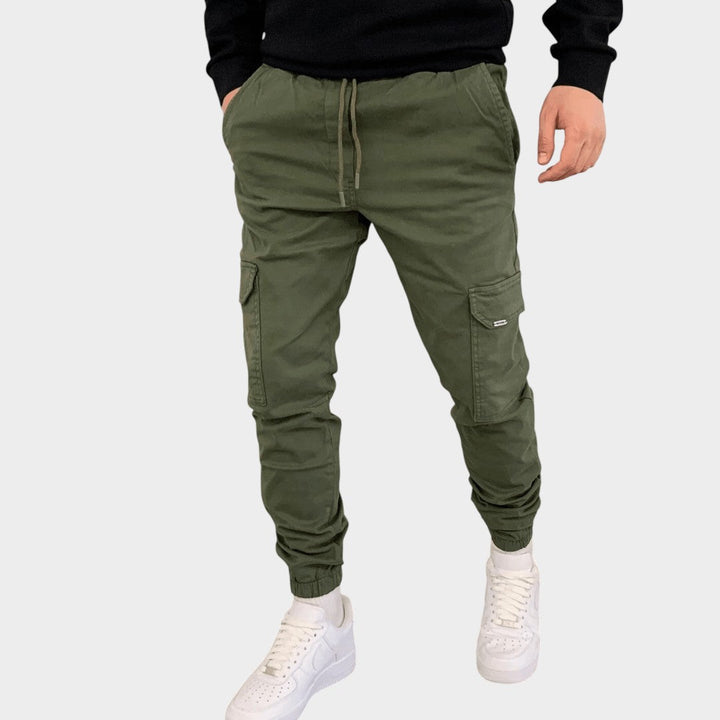 LAFI – Pantalones jogger cargo de hombre