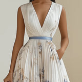 ISABEL – Vestido estampado elegante