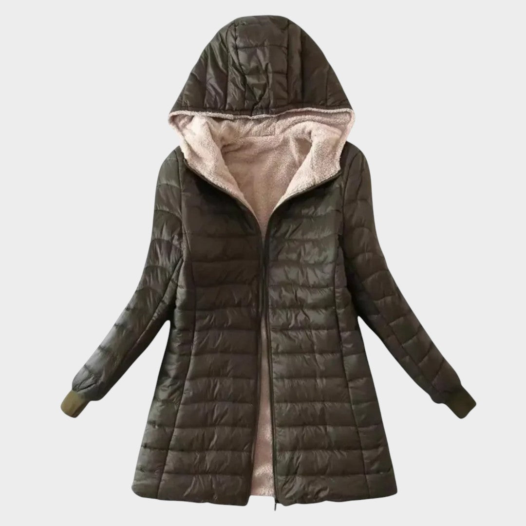 CAROLINA – Abrigo de Invierno con Forro Sherpa