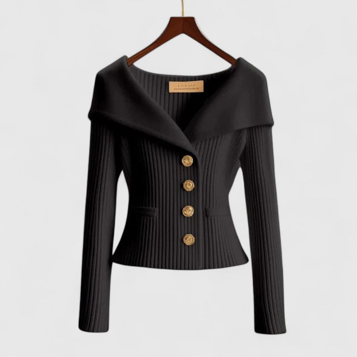 CLARISA – Elegante chaqueta de punto