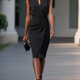 ALESSIA – Vestido midi de diseño