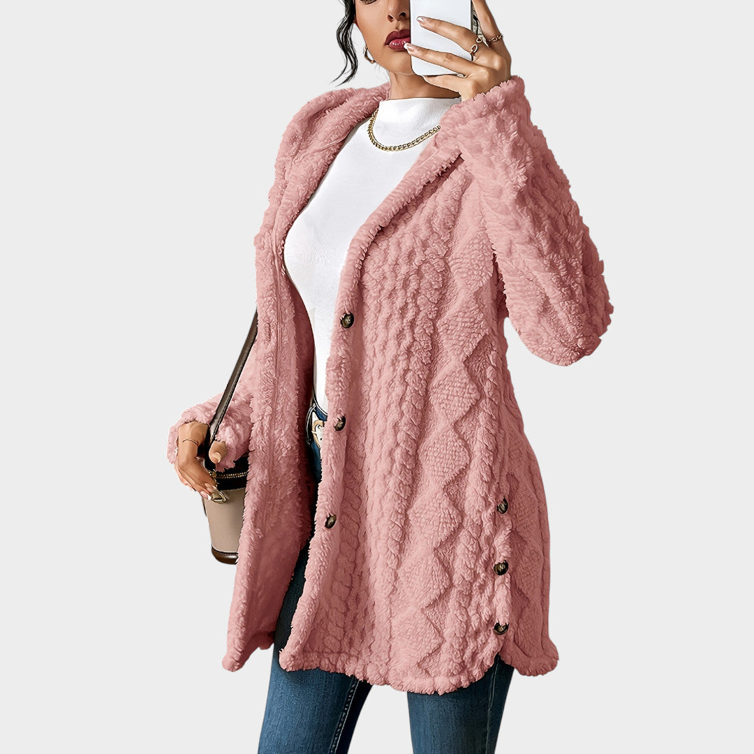 C&G – Cárdigan Acolchado con Capucha