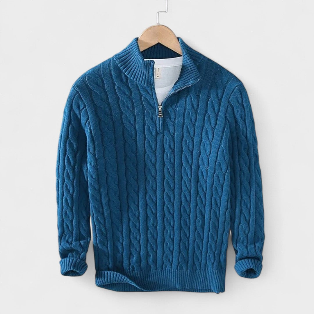 ANTON – Jersey con cremallera