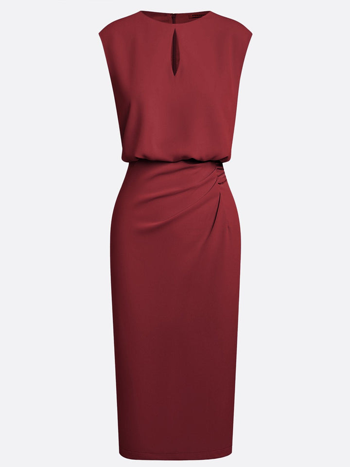 ALESSIA – Vestido midi de diseño
