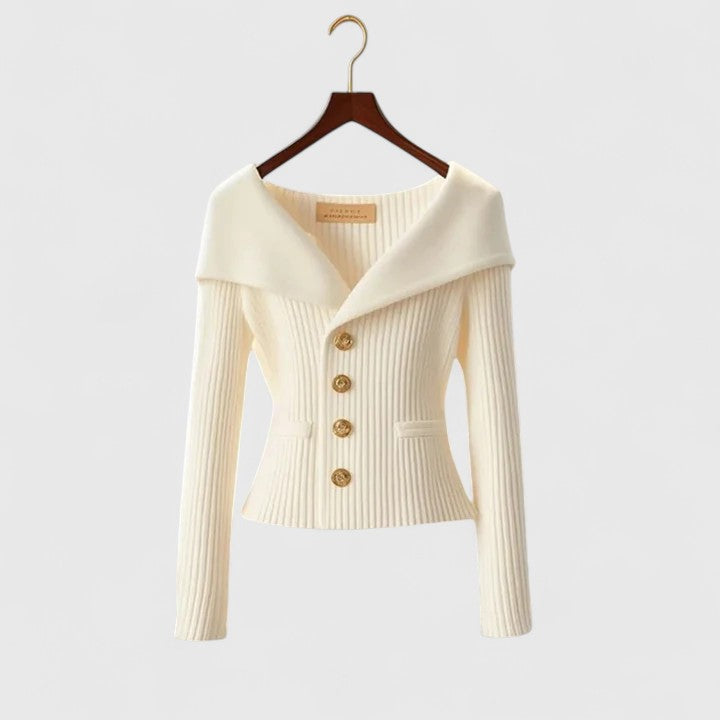 CLARISA – Elegante chaqueta de punto