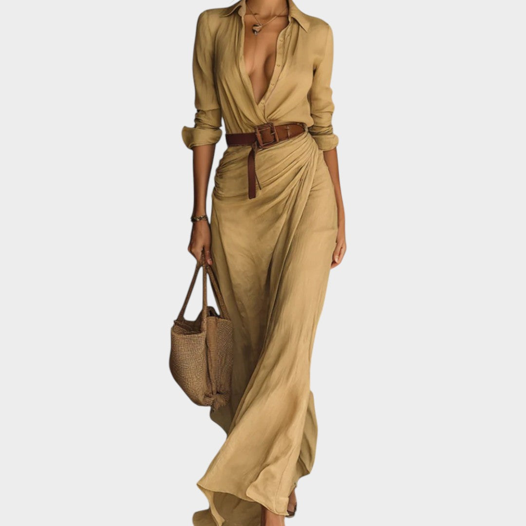 KATRINA – Vestido largo elegante