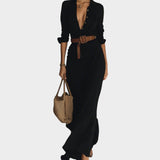 KATRINA – Vestido largo elegante