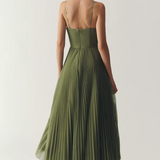 TAMARA – Vestido midi con corsé